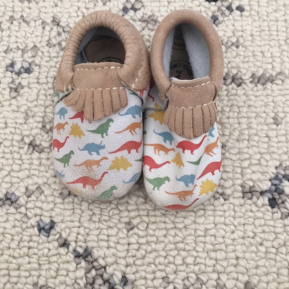 dinosaur moccasins